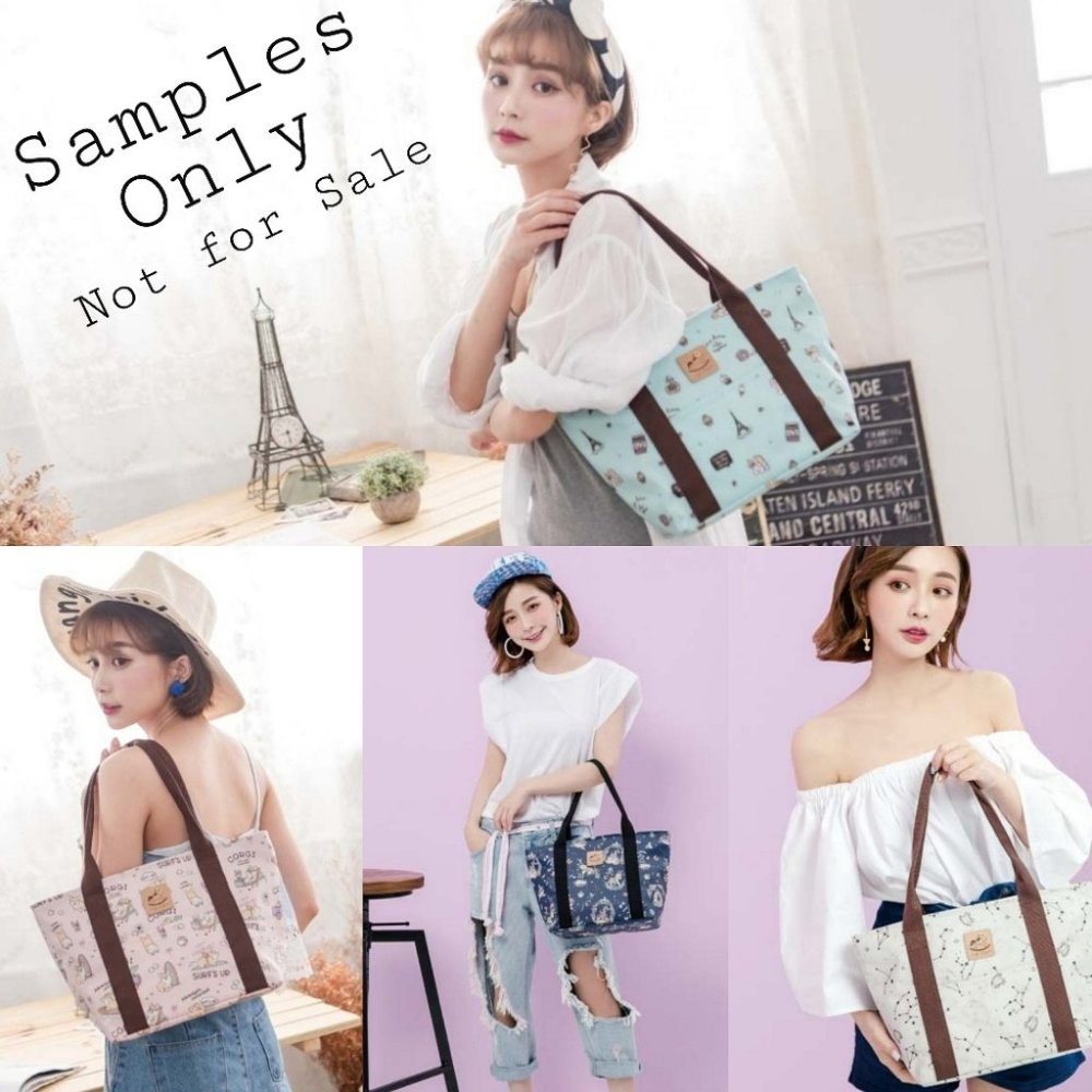 Waterproof Shiba Dumpling Tote Shoulder Bag Purse - Picture 5 of 12